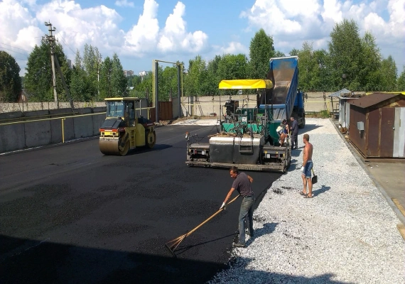 Устройство автодорог в Томилино и Люберецком районе